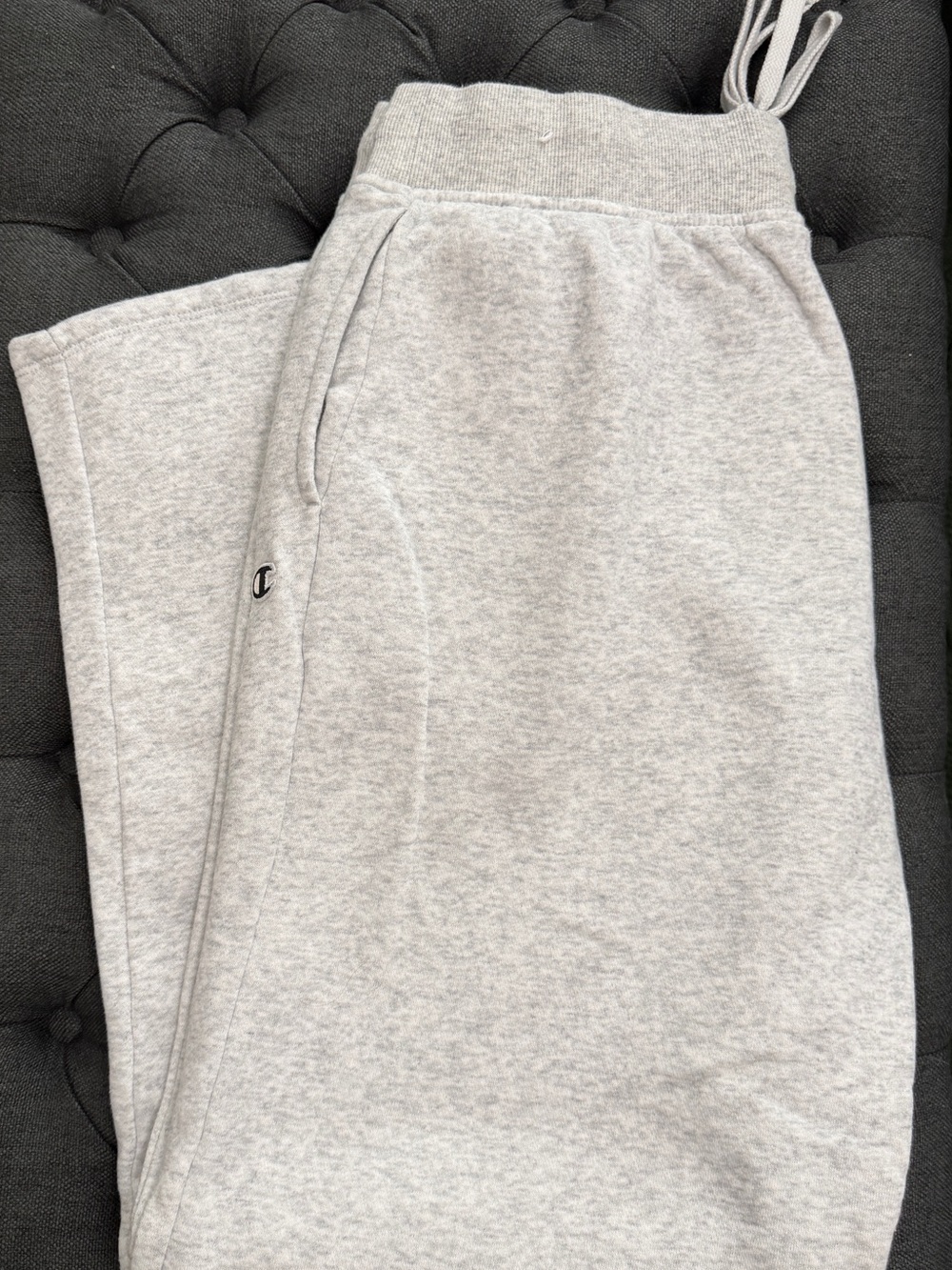 Champion Light Heather Gray Jogger Sweatpants